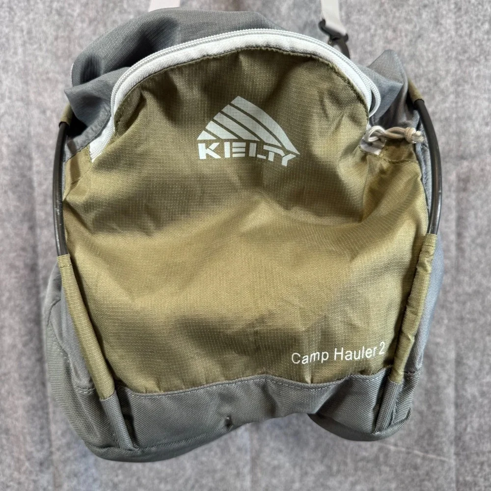 Kelty Camp Hauler 2 Basecamp Organizer Tote Compactible Bag Duffel Green Gray